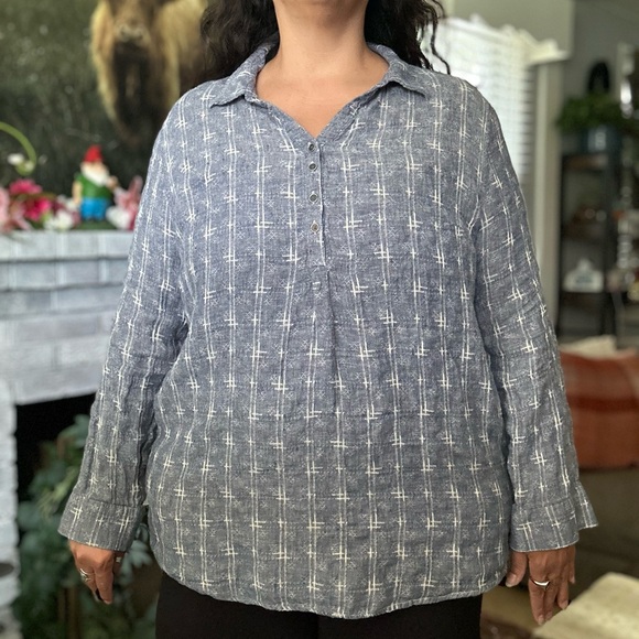 Bob Timberlake Chambray Tunic - Picture 4 of 5